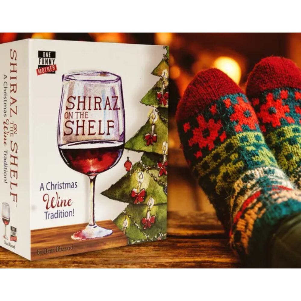 Shiraz on the Shelf A Christmas Wine Tradition Coping Game by Dena Blizzard